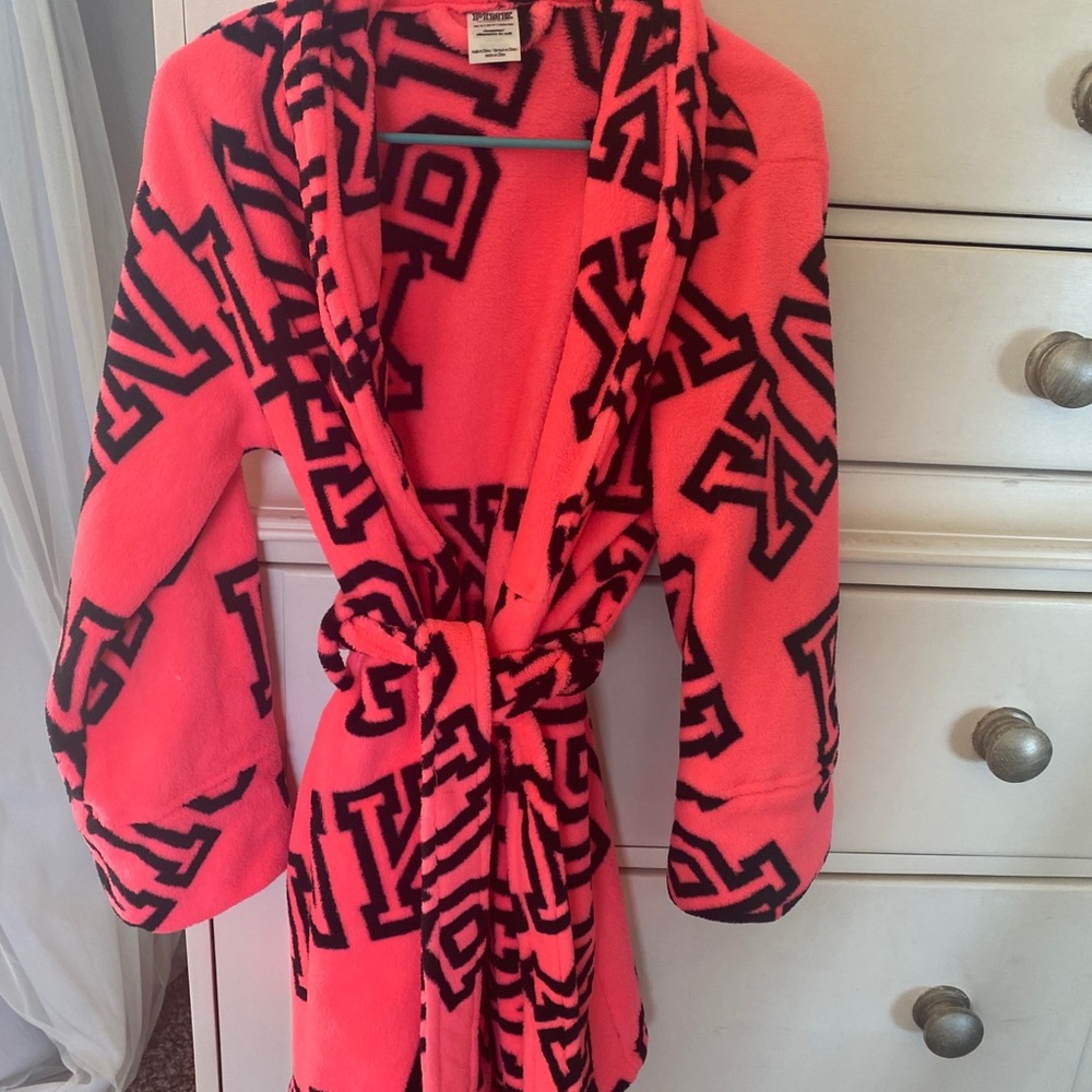 Victoria secret pink robe
